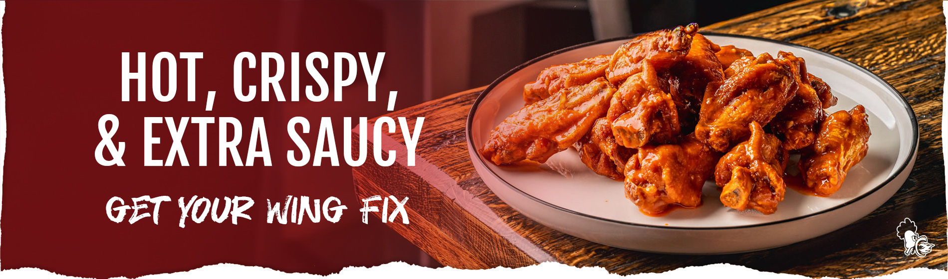 Image of hot and crispy wings from Wing Shack