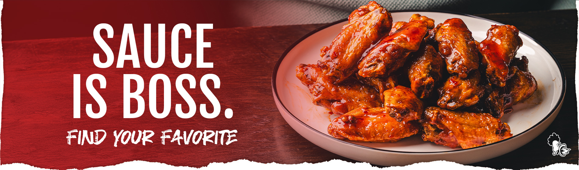 Wing Shack Wings perfectly sauced and ready to be enjoyed